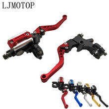 CNC Motorcycle Brake Clutch Levers Master Cylinder Reservoir Set For Honda CR80R CR85R CRF150R CR125R CR250R CRF250R SL230 2024 - buy cheap