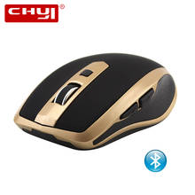 Chyi rato sem fio bluetooth computador óptico ratos 800/1200/1600 dpi gaming mouse para macbook pc portátil android tablet 2024 - compre barato