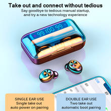 Auriculares inalámbricos con Bluetooth 2020, tecnología TWS, reducción de ruido, estéreo, pantalla Digital LED, para juegos, 5,0 2024 - compra barato