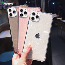 Shining Glitter Powder Phone Cases For iPhone 12 Mini 13 11 Pro 11Pro Max X R XR XS 7 8 Plus SE 2020 Transparent Soft Back Cover 2024 - buy cheap