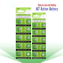 Baterias alcalinas de botão ag7, bateria de 1.5v gr927 395a para lr927 lr57 sr927w 399, relógio, brinquedo eletrônico, moeda de célula remota, 20 peças 2024 - compre barato