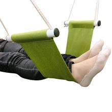 Mini cadeira portátil para descanso, cadeira com suspensão para pés ao ar livre, escritório ou trabalho com perna para casa 2024 - compre barato