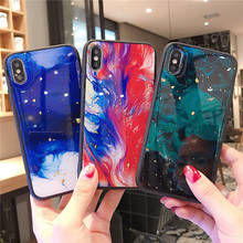 Для samsung S8 S9 S10 Note 8 9 10 Pro живописи тушью чехол для Galaxy A50 A70 A10 A20 A30 A60 A90 A80 A7 A9 золото Фольга блестящий чехол 2024 - купить недорого