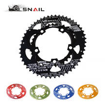 Snail-roda dentada oval, kit ultraleve para bicicleta, 7075-t6, em liga elipse, para escalada 2024 - compre barato