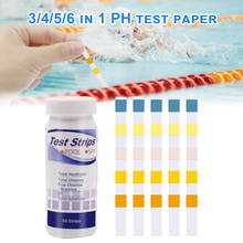Piscina ph papel de teste residual cloro ph valor alcalinidade dureza teste tira ph tester piscina acessórios mais limpos 2024 - compre barato