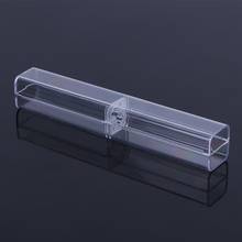 Transparent Case Pen Holder Storage Box Stationery Organizer School Office Use 2024 - buy cheap