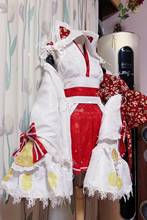[Customized]Anime Azur Lane HMS Akashi Wedding Uniform Dress Lolita Outfit Any Size Cosplay Costume Women Halloween FreeShipping 2024 - buy cheap