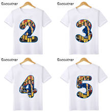 Camiseta estampa infantil dos bombeiros sam, camiseta para bebês meninos e meninas, tamanho 1 a 9, manga curta, hkp2458 2024 - compre barato