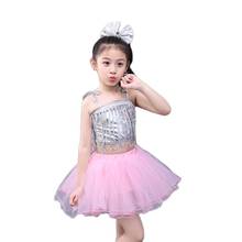 contemporary dance costumes girls Childrens fancy dress modern dancing dress girl kids competition dance costume wear dancewer 2024 - buy cheap