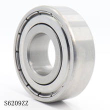 S6209ZZ Bearing 45*85*19 mm ( 1PC ) ABEC-1 S6209 Z ZZ S 6209 440C Stainless Steel S6209Z Ball Bearings 2024 - buy cheap