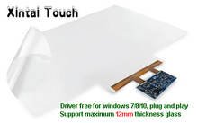 Xintai Touch On sale! 10 points 75" Interactive touch foil Film through glass, for touch kiosk, table etc 2024 - buy cheap