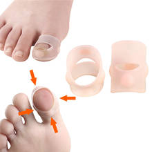 1Pair Silicone Invisible Ingrown Toe Nail Treatment Ingrown Toenail Correction Tool Elastic Straightening Clip Brace 2024 - buy cheap