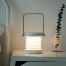 Multifunctional LED Desk Lamp Bedside Lantern Night Lights Gift (White) 2024 - buy cheap