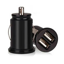 Мини-устройство для автомобиля с двумя портами USB Зарядное устройство 2.4A 3.2A Quick Charge Мощность адаптер для Мобильный телефон планшет Mp3 2024 - купить недорого