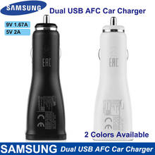 9V1.67A Samsung Car Charger 5V2A Dual USB Fast Car Cigeratte Adapter Fsat Cable For Samsung Galaxy S20 S10 S9 S8 Note 10Plus A90 2024 - buy cheap
