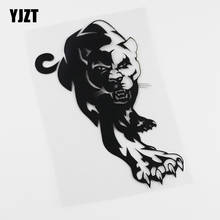 YJZT 12.2CMX18.7CM Ferocious Panther Wildlife Wilderness Window Decals Vinyl Car Sticker 13C-0100 2024 - buy cheap