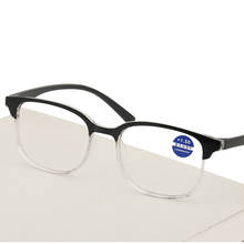 Óculos para leitura armação clássica, lentes transparentes, óculos masculino de armação grande, óculos para leitura feminina + 1.0 + 1.5 + 2.0 + 4.0 ~ + neutro 2024 - compre barato