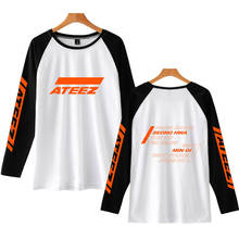 New Kpop ATEEZ Album Shirts Streetwear Loose Tshirt T Shirt Short Sleeve Tops T-shirt Wooyoung Jongho Mingi K-pop Clothes 2024 - buy cheap