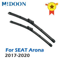 MIDOON Wiper Blades for SEAT Arona Fit Push Button Arms Only 2024 - buy cheap