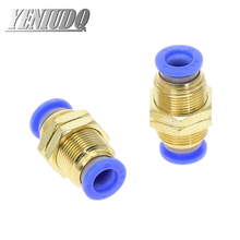 PM" Tube One Touch Push Into Gas Connector Brass Quick Fitting 4mm to 12mm OD Hose Air Pneumatic Straight Bulkhead Union 2024 - buy cheap