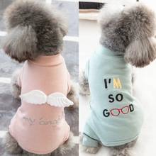 Cute Little Dogs Pajamas For Pet Dogs Cat Clothes Puppy Jumpsuit For Dog Coat For Chihuahua Pomeranian Dogs Print Clothes Shirt 2024 - buy cheap