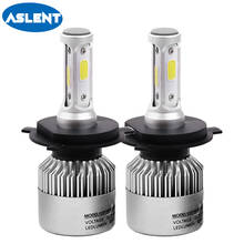 Asmos-lâmpadas automotivas de led, 12v, farol dianteiro, 72w, 8000lm, h4, h7, h1, h11, h8, h9, h3, h13, 9005, hb3, 9006, hb4, 9004, 9007 e 880 2024 - compre barato