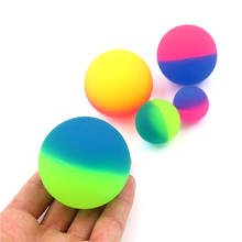 1pcs Colored 42/45/55mm Cute Children Toy Ball Boy Bouncing Ball Sport Games Elastic Jumping Balls Outdoor toy 2024 - buy cheap