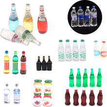 1/2/3/4/5/6/10PCS Mini Water Bottles Dollhouse Miniatures Doll Food Kitchen Living Room Accessories Kids Gift Pretend Play Toys 2024 - buy cheap