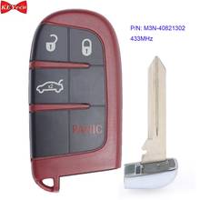 KEYECU for Dodge Dart 2013 2014 2015 2016 Charger Challenger 2017 2018 Remote Key Fob M3N-40821302 ID46 Chip 433MHz 2024 - buy cheap