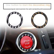 1Pcs Car Engine Start Stop Button Decoration Ring Trim For BMW 1/3/5 Series E87 E90 E60 320 Car Accessories 2024 - buy cheap