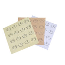 160Pcs/lot DIY Creative Stationery Sticker Lable Self-Adhesive Stickers Kraft Label Love Wreath Handmade With Love 2024 - buy cheap