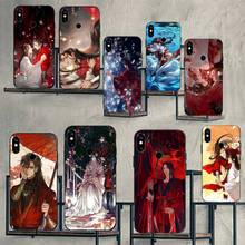 Tian Guan Ci Fu Fiction-fundas de teléfono para Xiaomi Redmi note 7, 8, 9 t, k30, max3, 9 s, 10 pro lite, carcasa de marca de lujo 2024 - compra barato