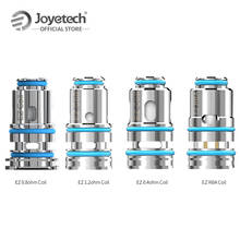 Original Joyetech EZ Coil Head 0.4ohm/1.2ohm/0.8ohm EZ RBA coil for OBLIQ/Exceed Grip Pro/Plus Pod Kit E Cigarette Vape Core 2024 - купить недорого