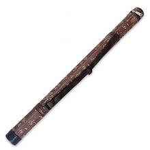 Estuche de almacenamiento dizi transversal de bambú profesional, bolsa de flauta xiao de madera 2024 - compra barato