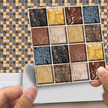 New Splice Marble Mosaic Hard Tiles Wall Sticker Kitchen Bathroom Wall Decals Bedroom Living Room Tile Floor Diagonal Art Murals 2024 - buy cheap