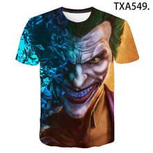 2020 New Summer Joker 3D T shirt Men Women Children Casual Streetwear Boy Girl Kids Printed T-shirt Fashion Cartoon Tops Tee 2024 - buy cheap