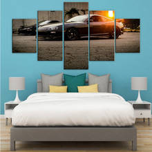 Картина на холсте Toyota Supra, постер для спортивного автомобиля 90 секунд, большая Настенная картина для гостиной, 5 шт. 2024 - купить недорого