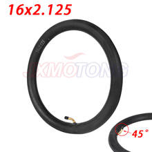 16x2.125 Inner Tube Camera for 16 Inch Unicycle 16*2.125 Inner Tube Parallel Nozzle Butyl Rubber 2024 - buy cheap