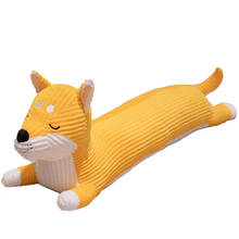 110Cm Big Size Shiba Inu Sausage Dog Stuffed Doll Animal Long Plush Pillow Cute Fox Siberian Husky Plush Toy Baby Pillow Gift 2024 - buy cheap