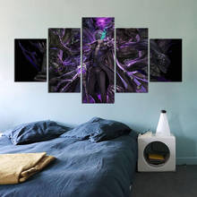 5 painel de lona poeira marrom fantasia vídeo game cartaz decoração para casa sala estar imagem pintura da parede lona moderna 2024 - compre barato