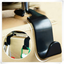Автомобильный держатель на спинку сиденья пластиковая вешалка для сумок зажимы для Volkswagen vw Touran 1,4 Fox 1,2 Touareg2 GolfA5 GT MK7 Golf 7 2024 - купить недорого