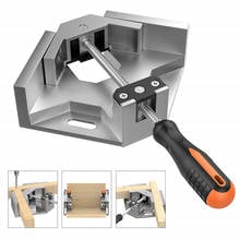 Hardware Tools 90 degree aluminum alloy Quick Release Corner Clamp Right Angle Welding Woodworking Photo Frame Clamping Tool 2024 - buy cheap