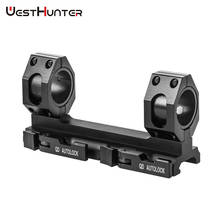 WESTHUNTER One Piece Quick Release Scope Mount QD Autolock 30mm/25.4mm Sight Rings Picatinny 20mm Rail Hunting Accessories 2024 - buy cheap