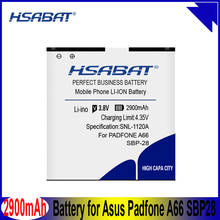 HSABAT SBP-28 2900mAh Battery for Asus Padfone A66 SBP28 Batteries 2024 - buy cheap
