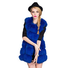Женская зимняя куртка размера плюс 4XL, теплый жилет из искусственного меха, элегантное приталенное пальто PC023 2024 - купить недорого