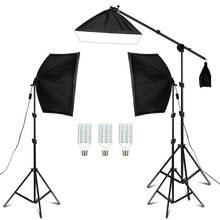 Photography Studio Softbox Lighting Kit Arm for Video & YouTube Continuous Lighting Professional Lighting Set Photo Studio 2024 - buy cheap