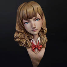 65mm Scale Unpainted Resin bust girl collection bust 2024 - buy cheap