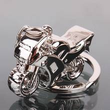 Fashion Men Cool Motorcycle Pendant Alloy Keychain Car Key Ring Key Chain Gift Gold Ingot Knots Tassels Diy Jewelry Decorative 2024 - buy cheap