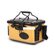 Multi-functional Portable Fishing Box Thicken Live Fishing Box EVA Tank Bucket Camping Outdoor Fishing Bag Tackle With Handle 2024 - buy cheap
