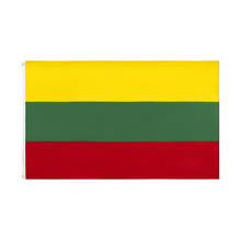 Дженнифер висячая 3x5fts 90x150 см литовский LTU Национальный флаг литовского 2024 - купить недорого